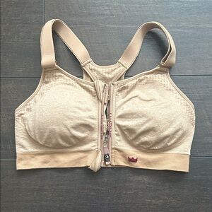 SHEFIT low impact bra size Luxe - nude